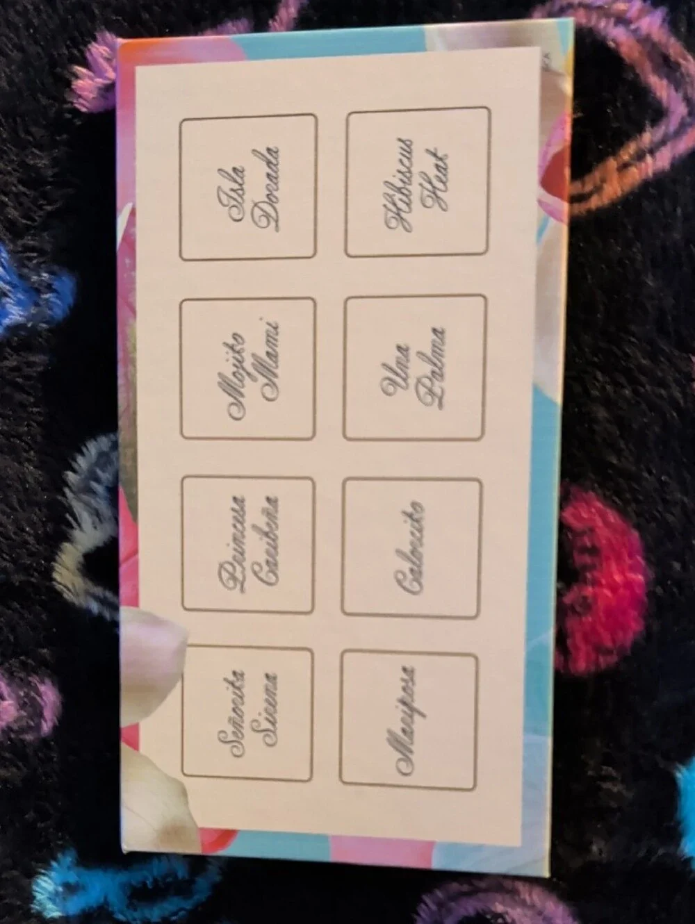 Princessa Del Caribe Pressed Pigment Palette BNIB